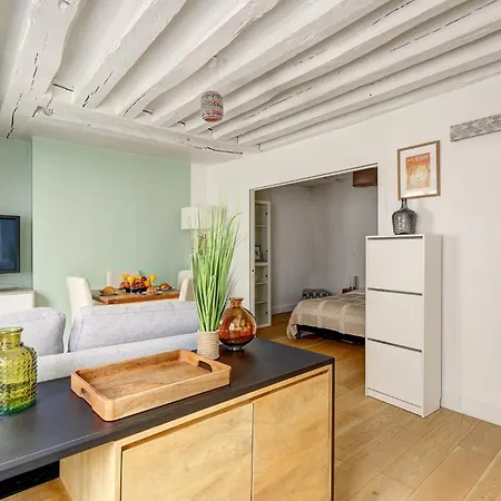 Bnbnova - 1br - Pompidou & شقة باريس